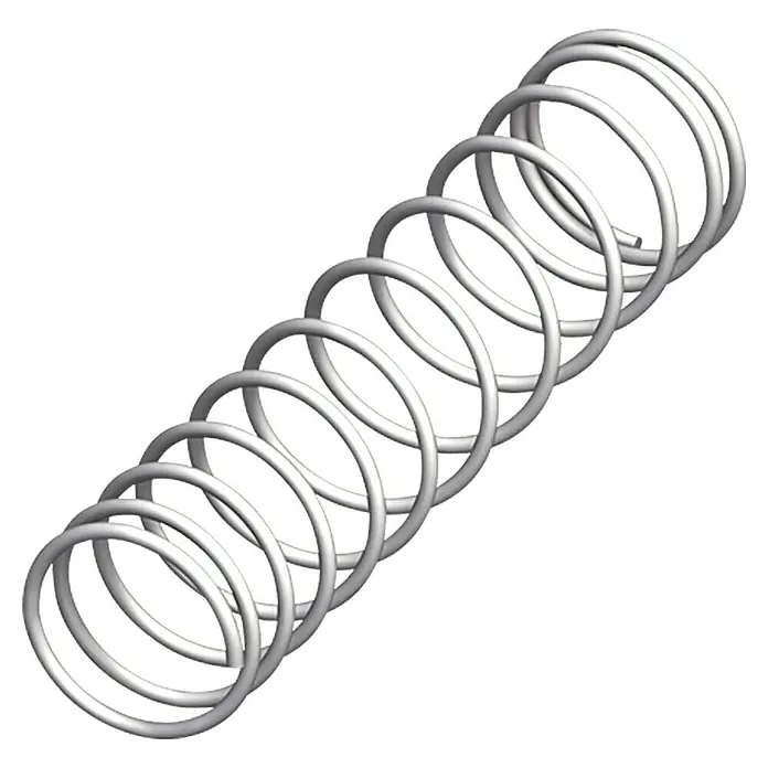 Kantoflex Druckfeder - M12, Federrate: 1,638 N/mm - Linke Seitenansicht