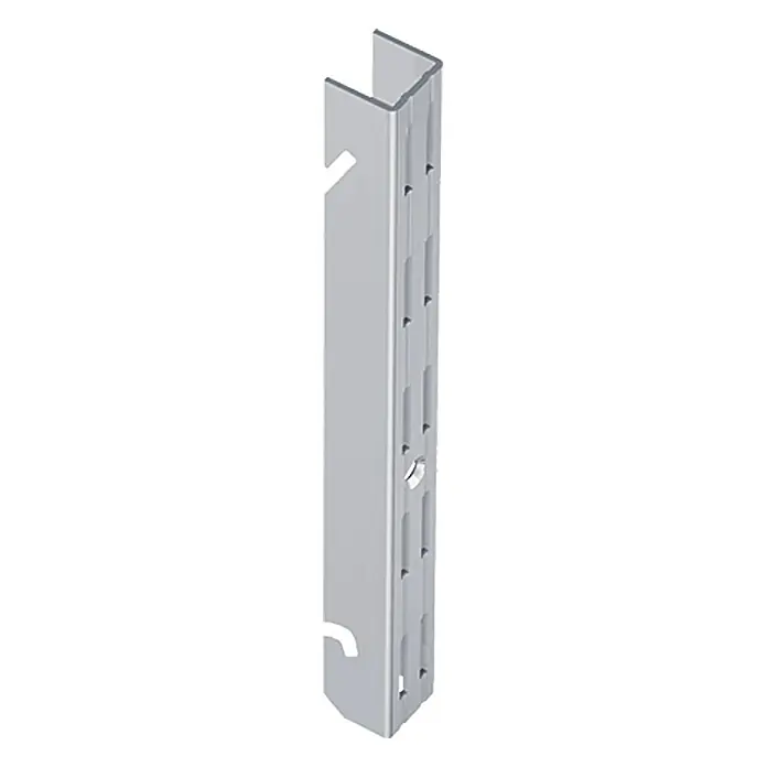 Element System Easy Viseća šina 32 - Namijenjeno za: Osnovni element za zidnu letvicu Easy, Nosače s rasterom od 32 mm, Duljina: 120 cm, Sustav s dvama provrtima - Pogled sprijeda