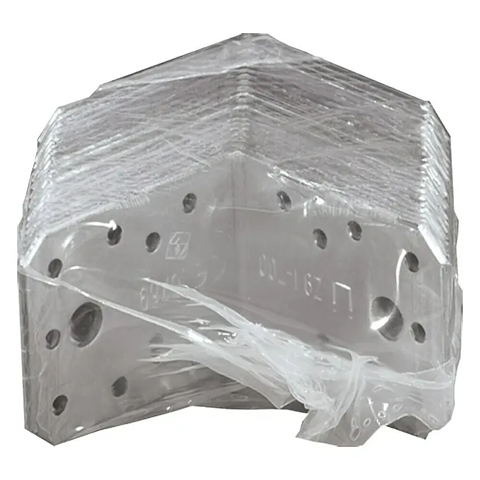 Stabilit Winkelverbinder Sparpack - 70 x 70 x 55 mm, Stärke: 2,5 mm, 20 Stk., Sendzimir verzinkt - Vorderansicht