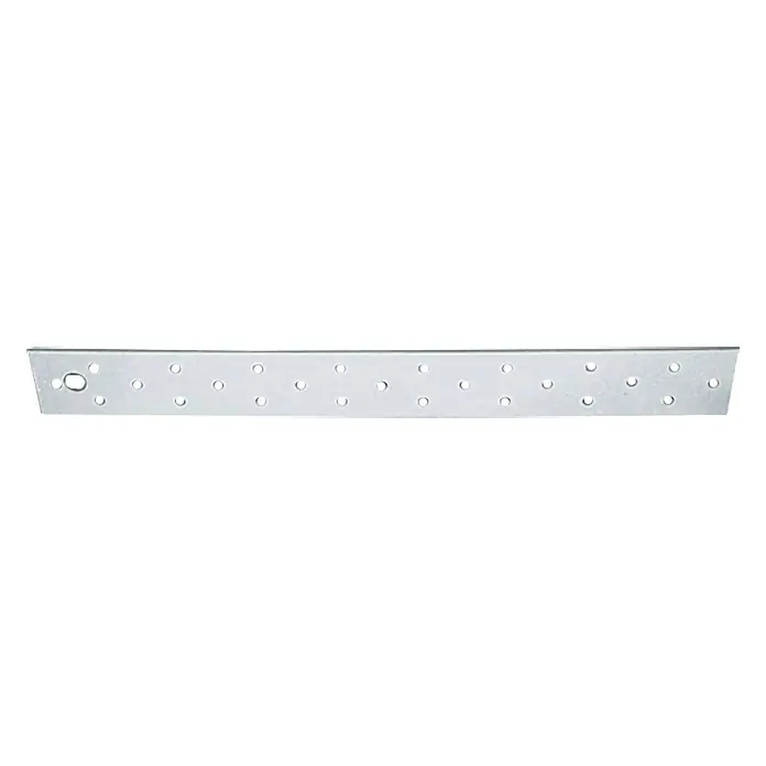 Stabilit Streifen-Flachverbinder - 340 x 40 mm, Stahl, Sendzimir verzinkt - Vorderansicht