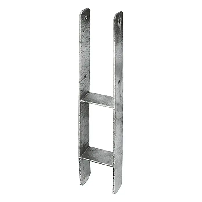 Stabilit H-Pfostenanker Typ 365 - Feuerverzinkt, 101 x 60 x 600 mm