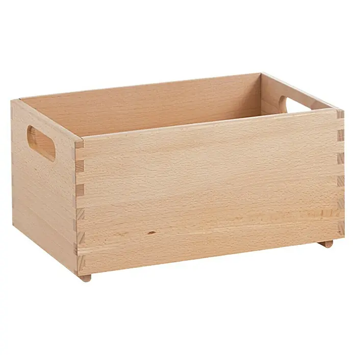 Zeller Kutija za slaganje - D x Š x V: 30 x 20 x 15 cm, S, Bukva - Pogled sprijeda