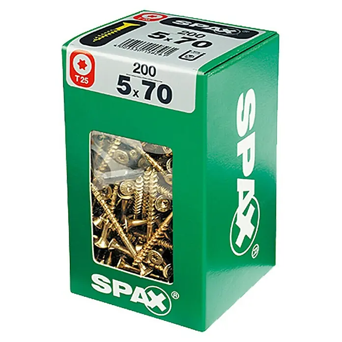 Spax Universalschraube T-Star plus - Ø x L: 4,5 x 40 mm, T-Star plus, 175 Stk.