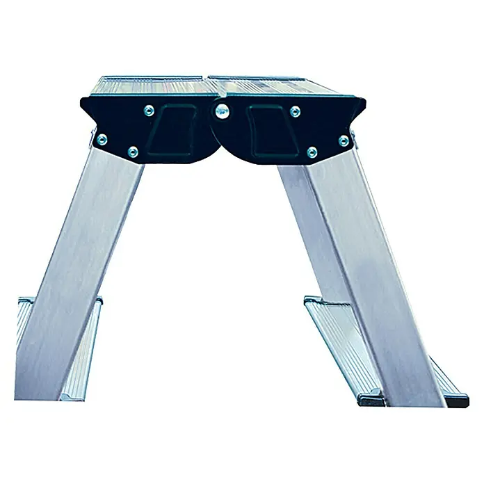 Krause Doppel-Stehleiter - 2 x 5 Stufen, Arbeitshöhe: 2,65 m - Detailaufnahme