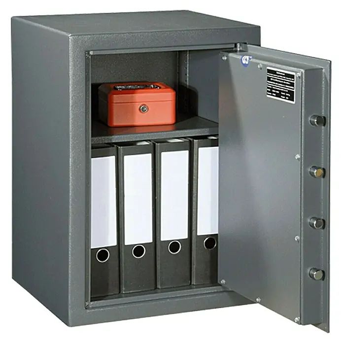 Stabilit Möbeleinsatztresor MB 5 - Doppelbart-Hochsicherheitsschloss, Länge Innenmaß: 296 mm, Höhe Innenmaß: 526 mm, Breite Innenmaß: 340 mm