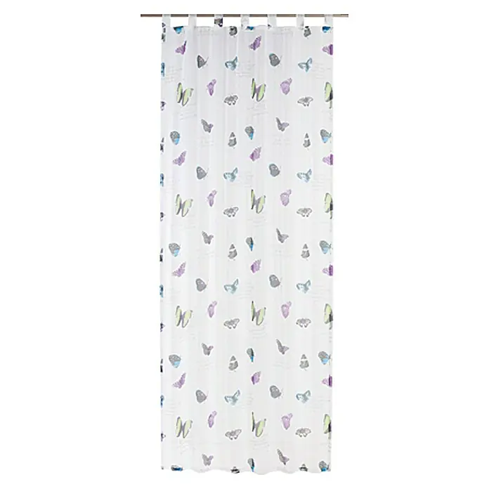 FREUNDIN HOME COLLECTION Summer Breeze Schlaufenschal - 140 x 255 cm, Bunt, Schmetterlinge, 100 % Polyester