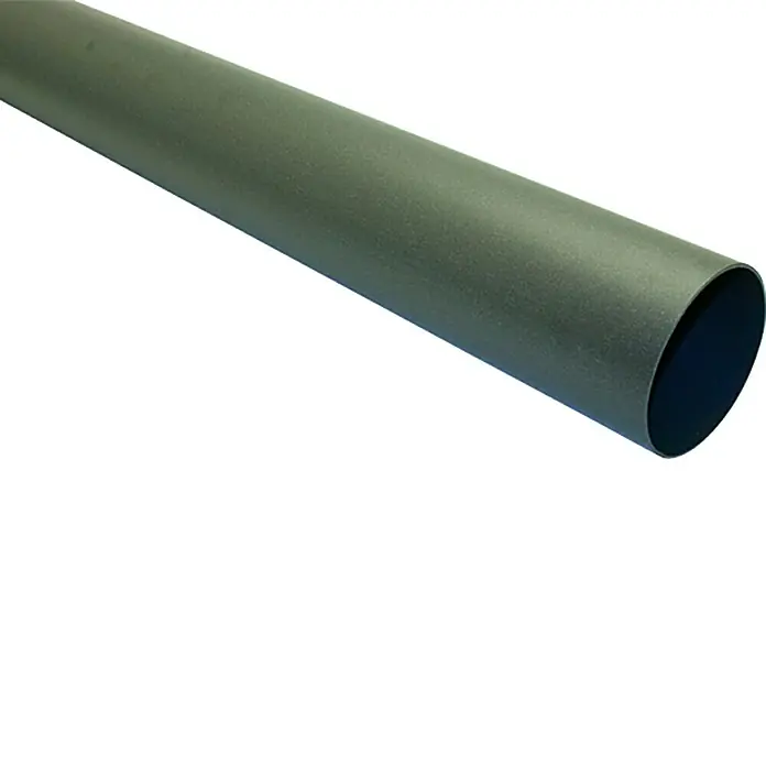 Marley Fallrohr - Nennweite: 53 mm, Länge: 100 cm, Anthrazit - Vorderansicht