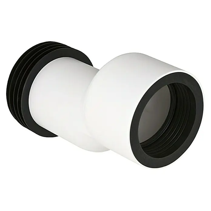 WC-Abgangsstutzen - Durchmesser: 90 mm, Versatz WC: 30 mm - Vorderansicht