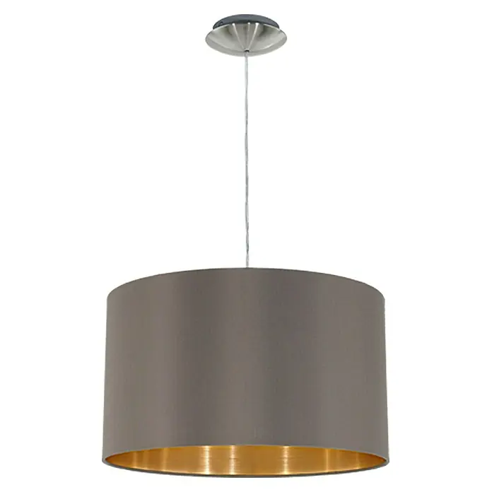 Eglo Maserlo Pendelleuchte rund - Höhe: 110 cm, Durchmesser: 380 mm - Vorderansicht