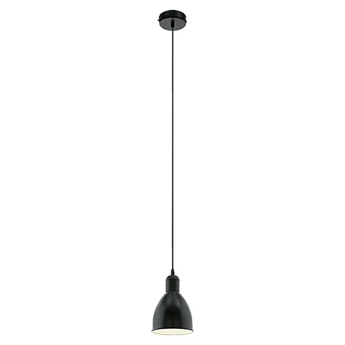 Eglo Priddy Okrugla viseća svjetiljka - Ø x V: 15,5 x 110 cm - Pogled sprijeda