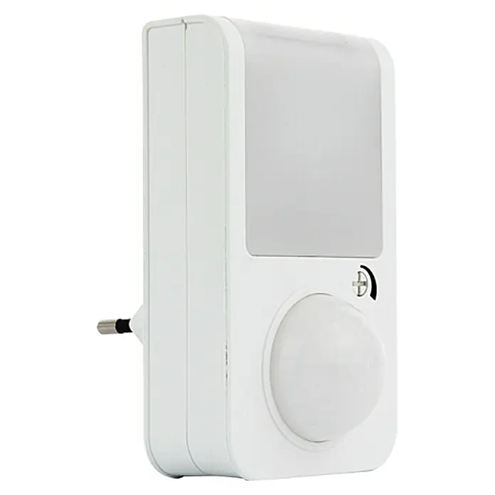 Ritter Leuchten LED-Nachtlicht - 2,5 W, Weiß, L x B x H: 8 x 6,5 x 11 cm, Bewegungsmelder - Linke Seitenansicht