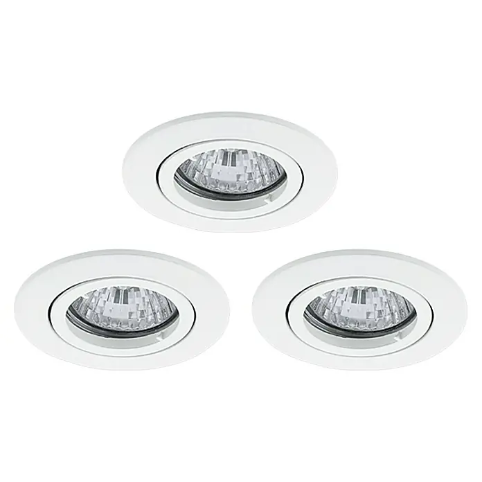 Tween Light Einbauleuchten-Set - 126 W, Weiß, Warmweiß - Vorderansicht