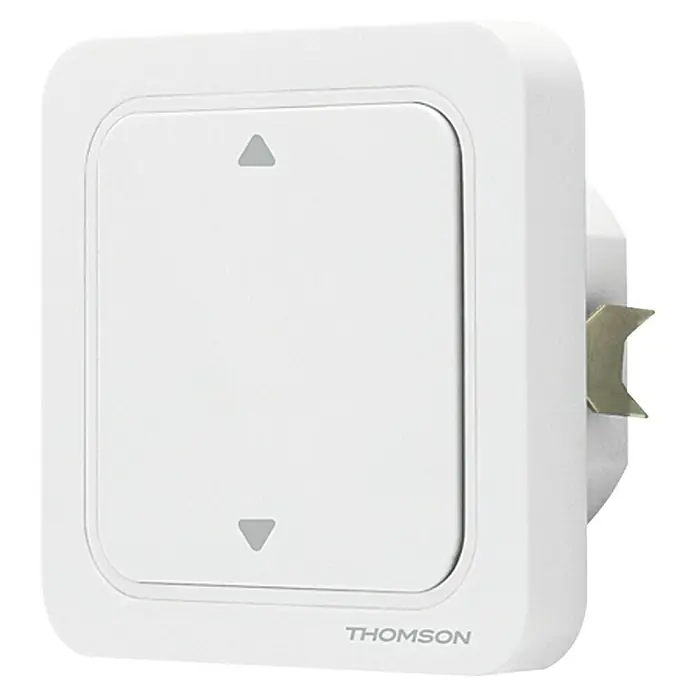 Thomson Funkschalter - Smarte Steuerung: App + Gateway Thombox, 500 W, Reichweite Funk: 150 m (Freifeld) - Linke Seitenansicht