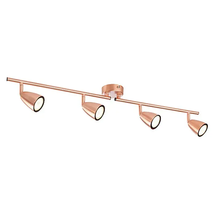 Tween Light Regleta LED Marcos - 12 W, L x An x Al: 805 x 80 x 150 mm, Cobre, Blanco cálido