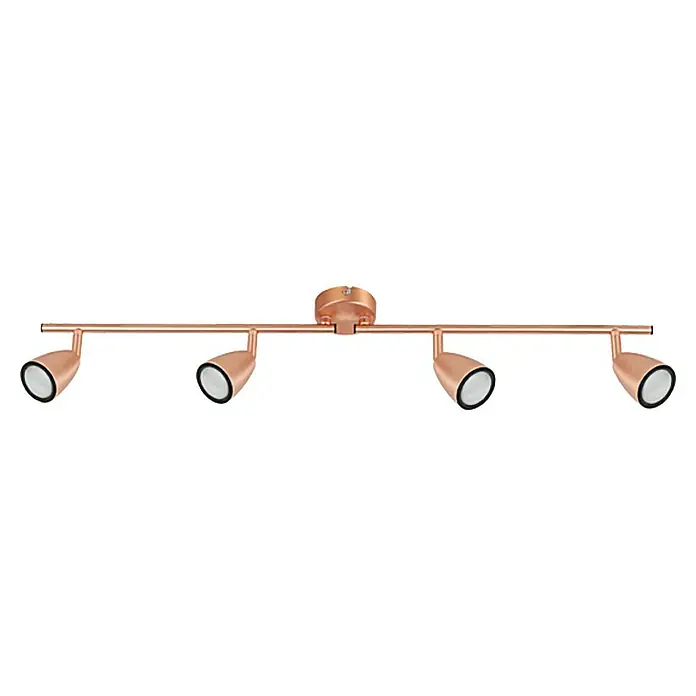 Tween Light Regleta LED Marcos - 12 W, L x An x Al: 805 x 80 x 150 mm, Cobre, Blanco cálido - Vista frontal