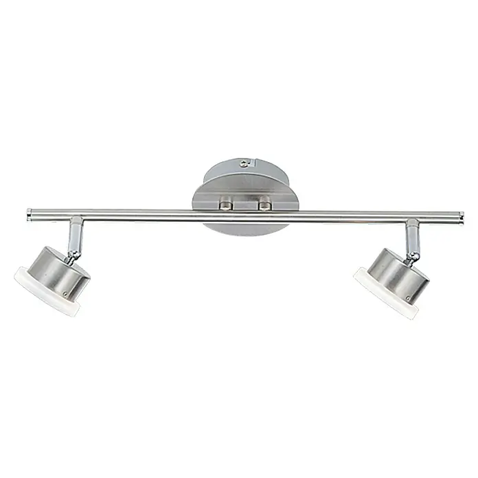 Paul Neuhaus LED-Deckenstrahler Nana - 10 W, Nickel matt, Weiß, Warmweiß - Ansicht von unten