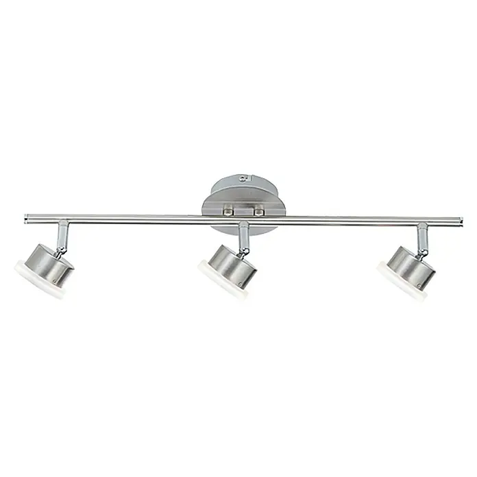 Paul Neuhaus LED-Deckenstrahler Nana - 15 W, Nickel matt, Weiß, Warmweiß - Ansicht von unten