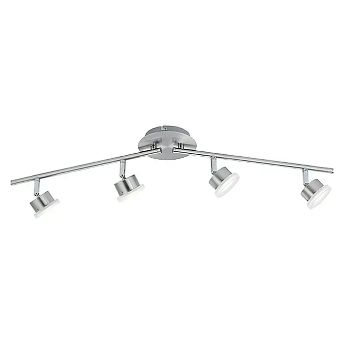 Paul Neuhaus LED-Deckenstrahler Nana - 20 W, Nickel matt, Weiß, Warmweiß - Ansicht von unten