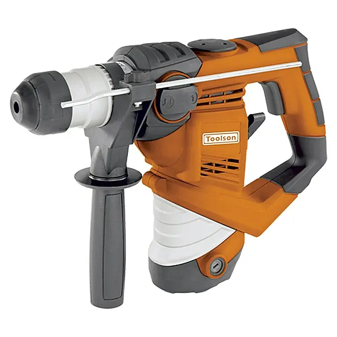 Toolson Bohrhammer Pro-BH 900 - 900 W, Einzelschlagstärke: 3 J, Max. Schlagzahl: 4.100/min, Hammerwerk: Pneumatisch - Linke Seitenansicht