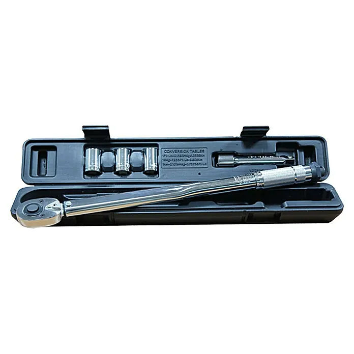 Alpha Tools Drehmomentschlüssel - 5 -tlg., 28 - 210 Nm, ½″ - Vorderansicht