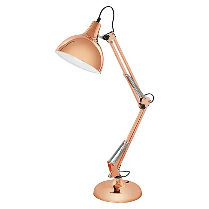 Eglo Lámpara de sobremesa Borgillio - 60 W, Cobre, E27 - Vista frontal