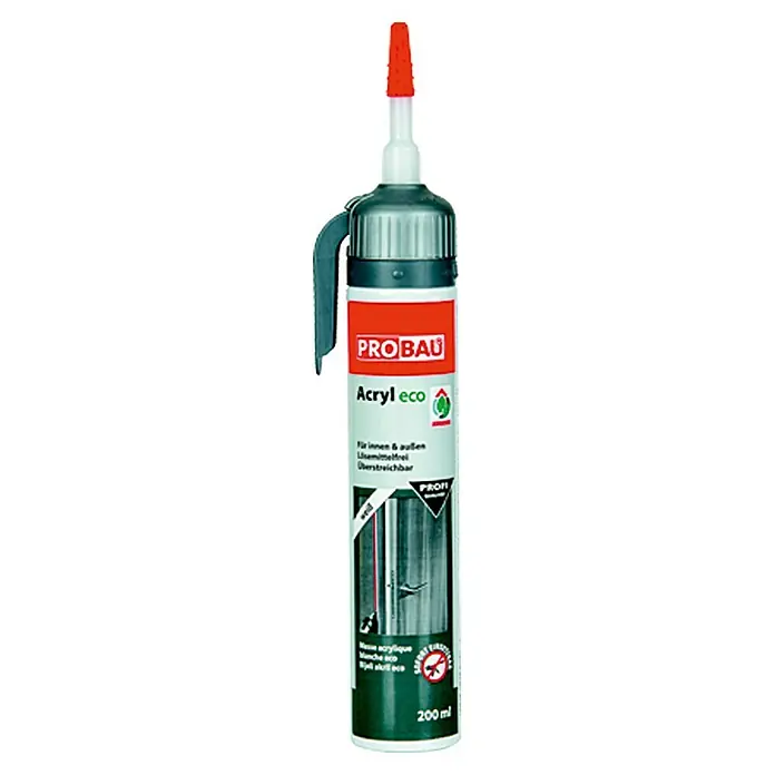 Probau eco Acryl - Weiß, 200 ml - Vorderansicht