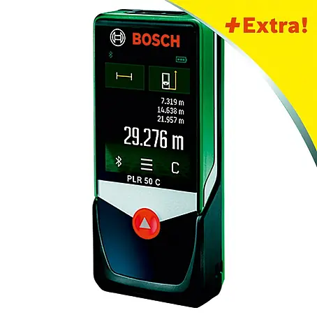 Bosch  Medidor de distancia láser PLR 50 C