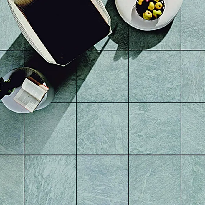Terrassenfliese Cera 2.0 - 60 x 60 x 2 cm, Silbergrau, Matt