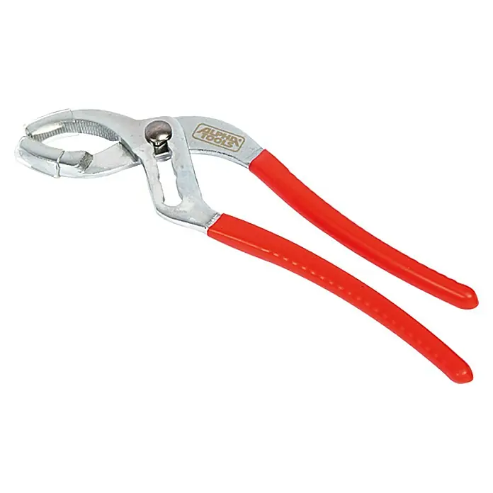 Alpha Tools Armaturen-Siphonzange - 240 mm, Spannweite: Max. 75 mm - Vorderansicht