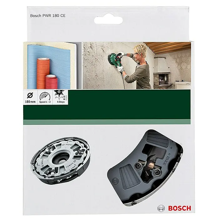 Bosch Perforador de papel pintado - Diámetro: 180 mm - Vista frontal