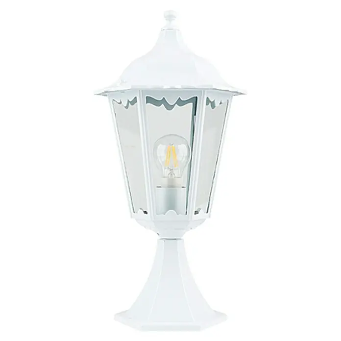 Starlux Turin Sobremuro exterior - Blanco, 60 W, IP44 - Vista frontal