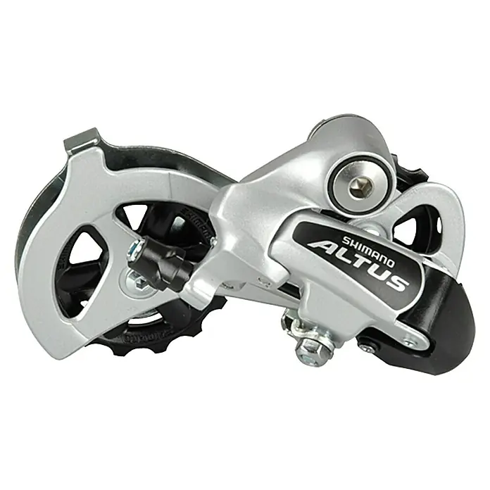 Shimano Schaltwerk - Geeignet für: 7- und 8-reihige Zahnkränze - Vorderansicht