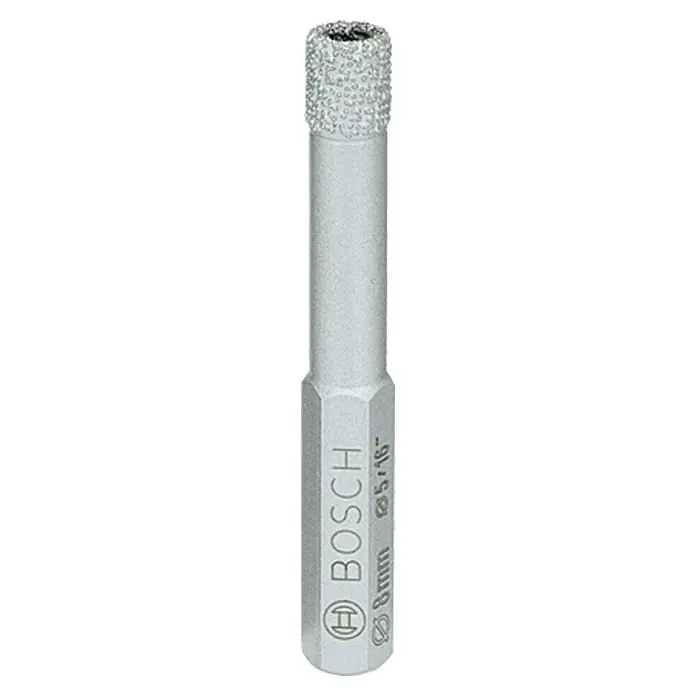 Bosch Diamant-Trockenbohrer Ceramic - Durchmesser: 8 mm, Durchmesser Schaft: 8 mm HEX