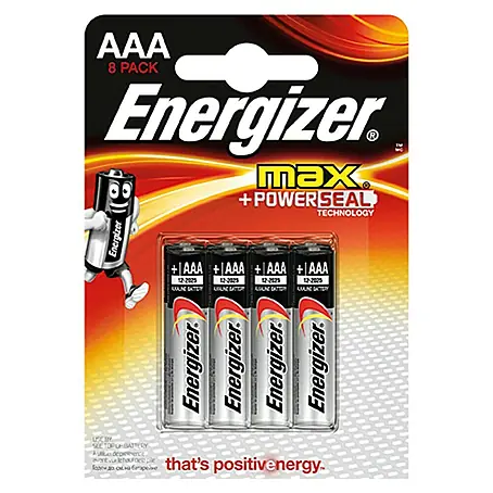 Energizer  Batterij Max 8 stuks