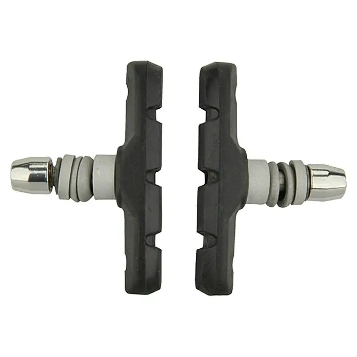 Shimano Bremsschuh V-Brake - Geeignet für: Stahl- & Alufelgen, Befestigung: Anschraubbar - Vorderansicht