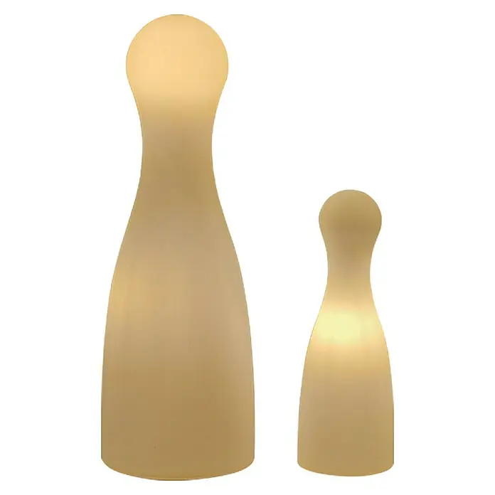 Design-Außenleuchte Pol 80 - Höhe: 80 cm, 24 W, Warmweiß - Vorderansicht