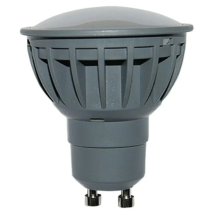 Voltolux Bombilla LED - 5 W, GU10, Blanco cálido, Intensidad regulable - Vista de perfil derecho