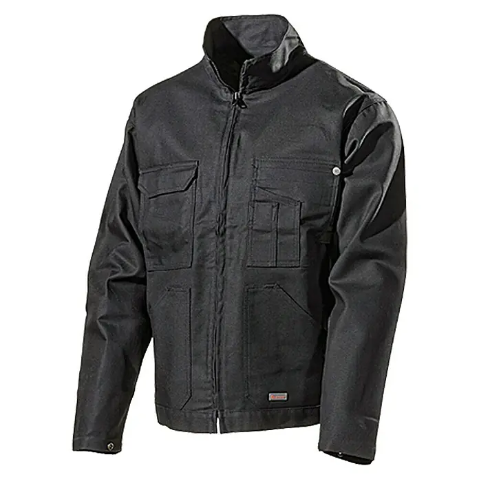 L.Brador Arbeitsjacke 2021 B - S, Schwarz, Baumwolle