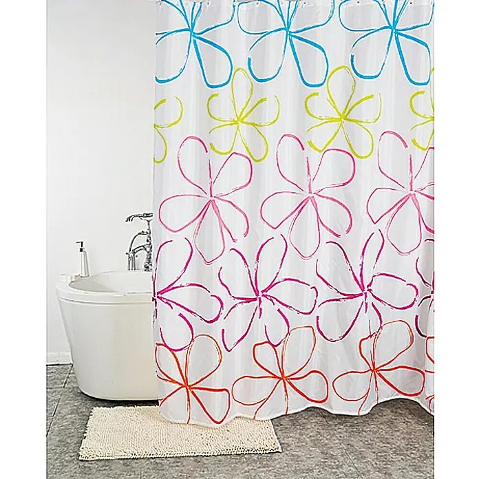 Venus Tekstilna zavjesa za kadu Calendula - 240 x 200 cm