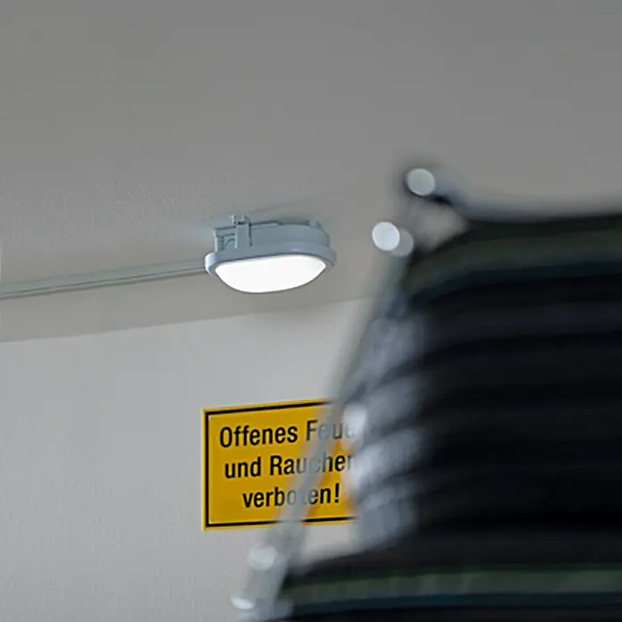 Ritter Leuchten LED ovalna armatura - Sive boje, Plastika, IP44