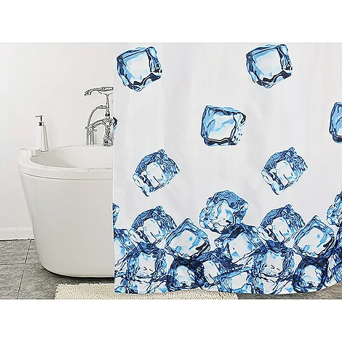 Venus Tekstilna zavjesa za kadu Ice - 120 x 200 cm