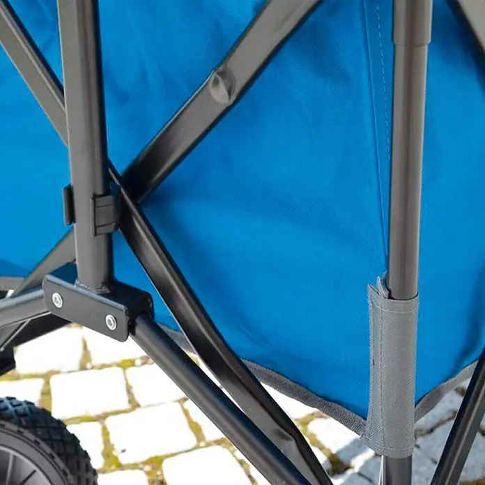 Faltbarer Bollerwagen Beach Waggon - 90 x 50 x 60 cm, Belastbarkeit: 75 kg, Faltbar - Vorderansicht