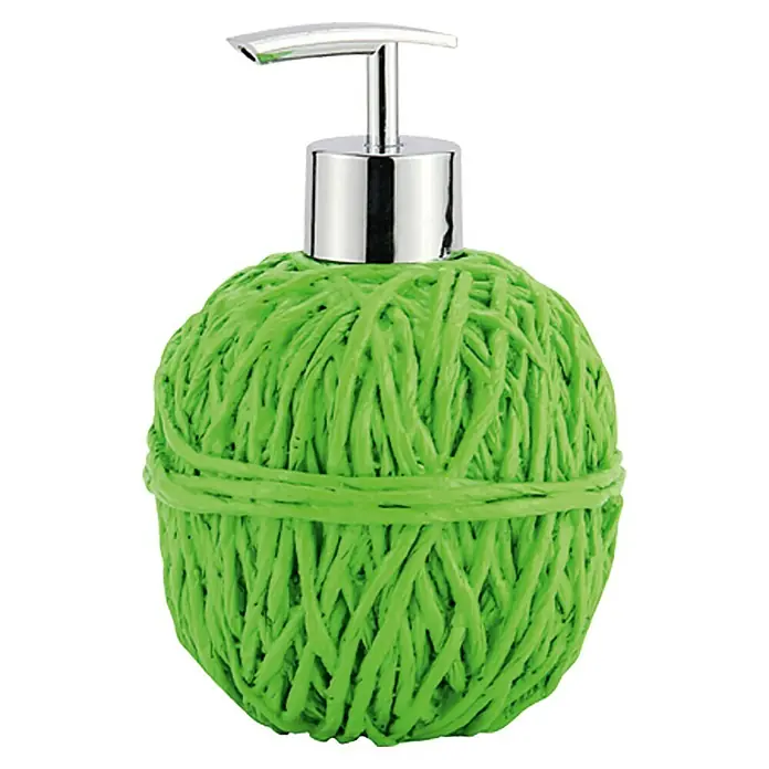 Venus Dispensador de jabón Wollknäuel - Verde, Poliresina