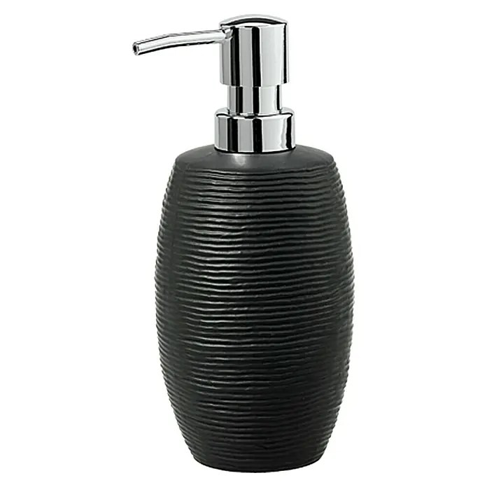 Venus Linea Dozator sapuna - Crne boje, Keramika, Visina: 19,3 cm