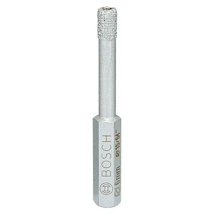Bosch Diamantboor voor droog boren Ceramic - Diameter: 6 mm, Diameter schacht: 8 mm HEX