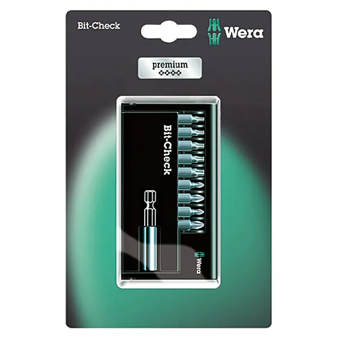 Wera Komplet bit nastavaka Premium Bit-Check - 10 -dij.