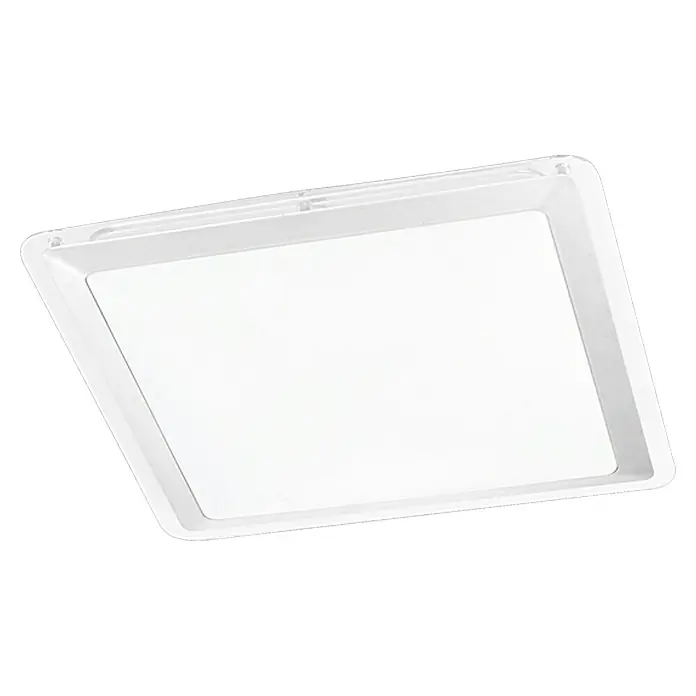Paul Neuhaus LED-Deckenleuchte Labol - 12 W, L x B x H: 335 x 335 x 100 mm, Warmweiß - Ansicht von unten