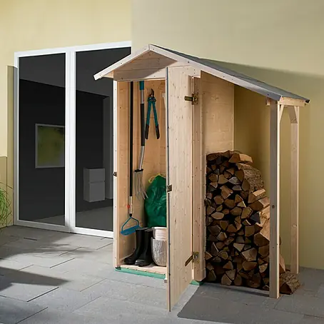 Weka  Geräteschrank mit Schleppdach