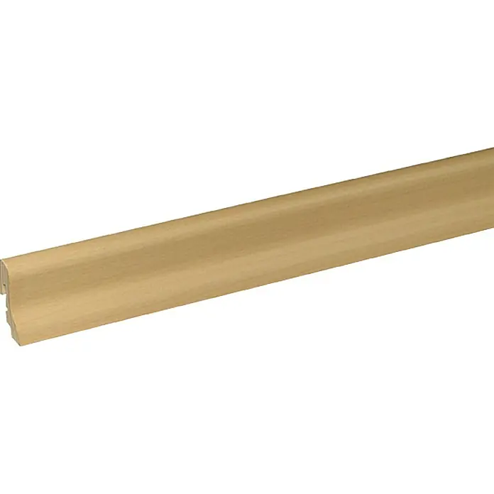 Profiles and more Furnierleiste SU18L Ahorn Comfort - 2,5 m x 18,5 mm x 38,5 mm, Geschwungen - Linke Seitenansicht