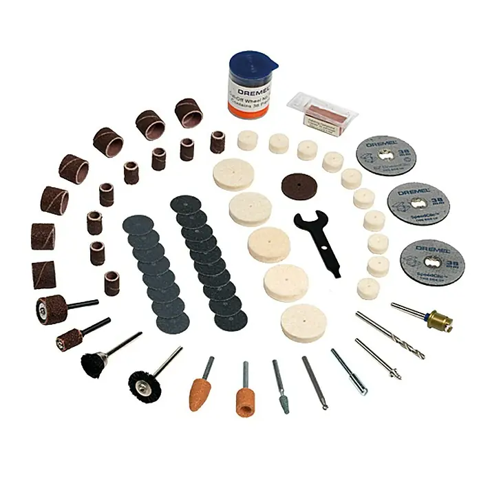 Dremel Zubehör-Set Mod. 723 - 100 -tlg. - Ansicht von oben